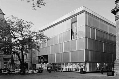 Neubau Fassade Galeria<br>Oldenburg